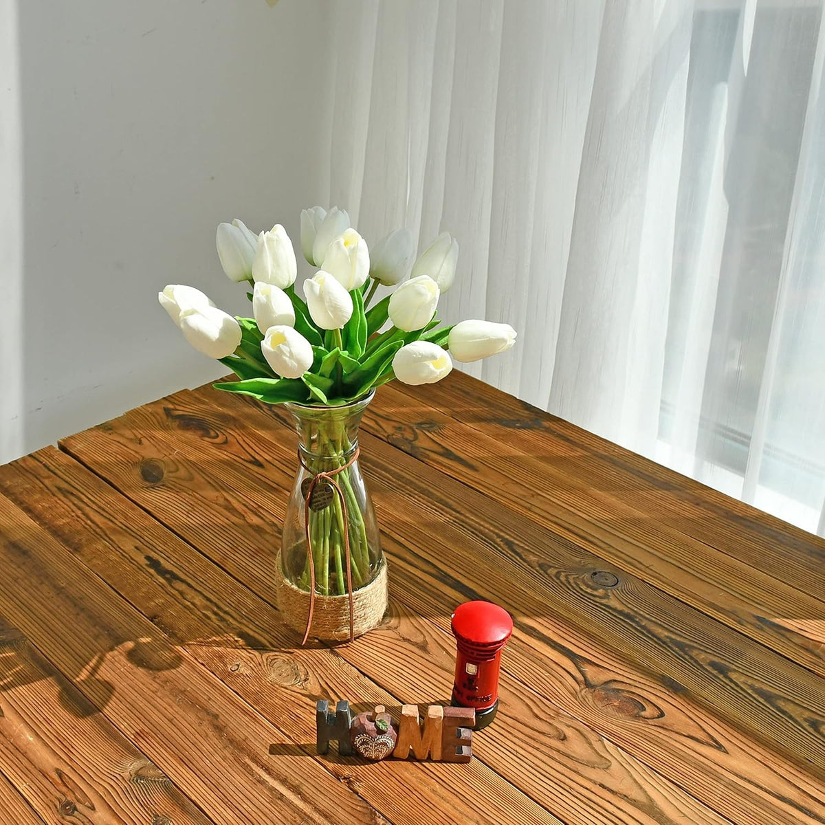 20-Piece Artificial Polyurethane Tulip Set