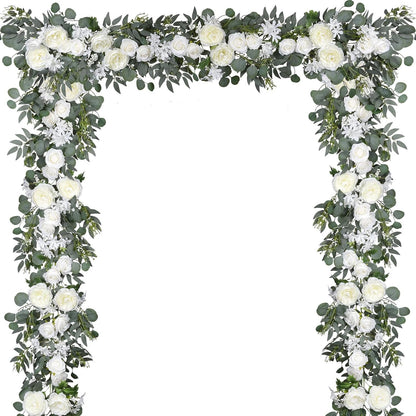 2-Piece Artificial Peony Garland Set