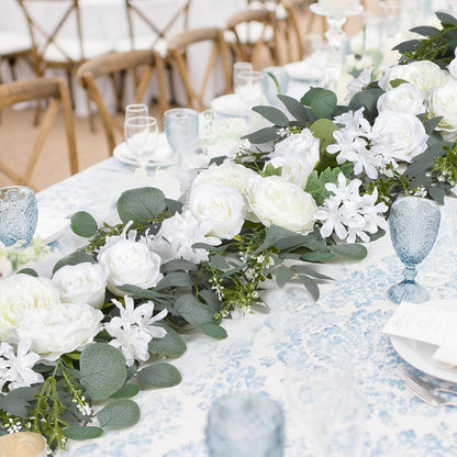 2-Piece Artificial Peony Garland Set