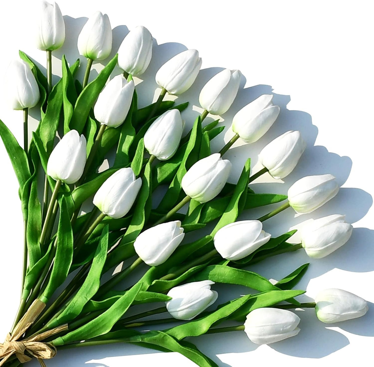 20-Piece Artificial Polyurethane Tulip Set