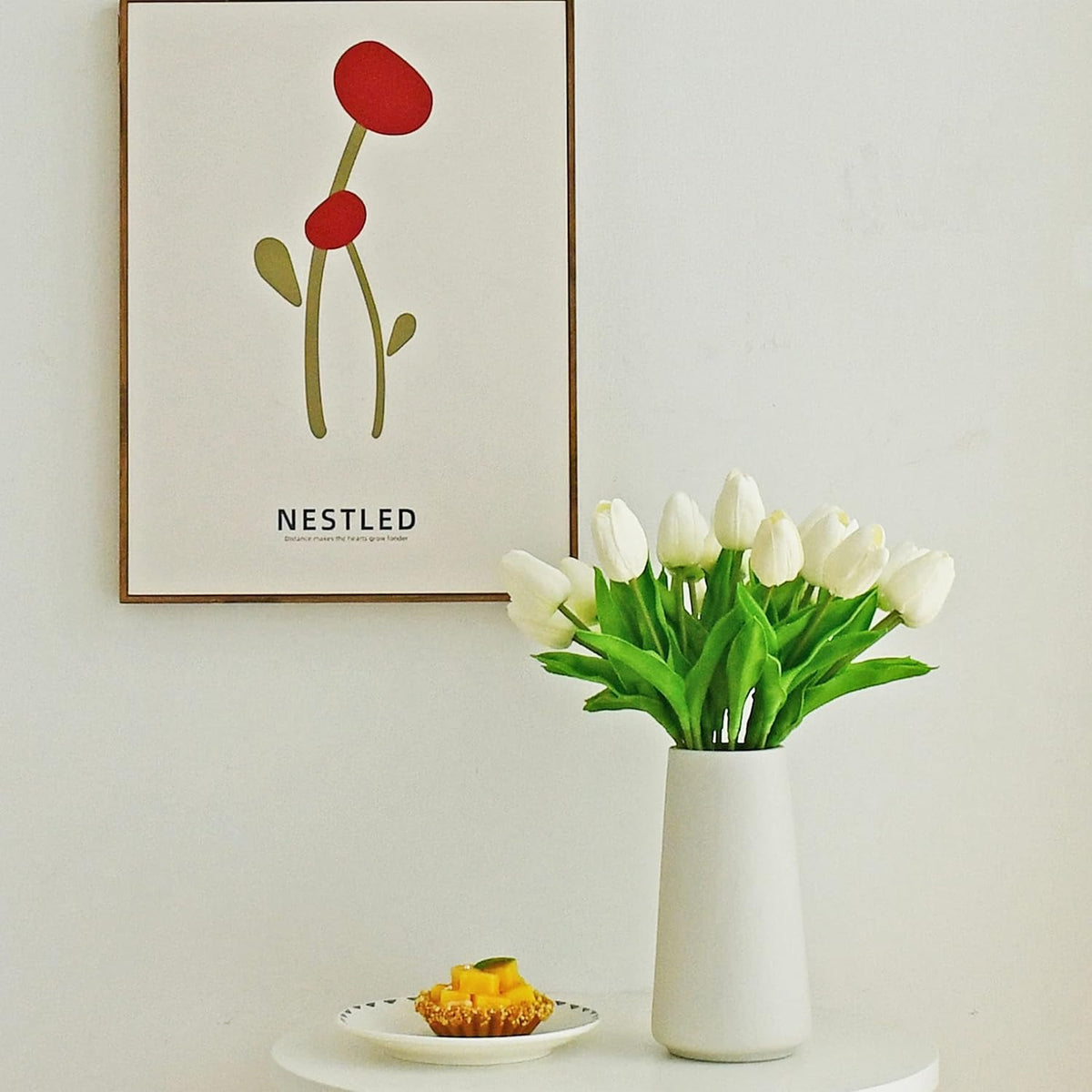 20-Piece Artificial Polyurethane Tulip Set